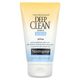 Neutrogena, Скраб мягкого действия Deep Clean, без масла, 4,2 ж. унц. (124 мл)