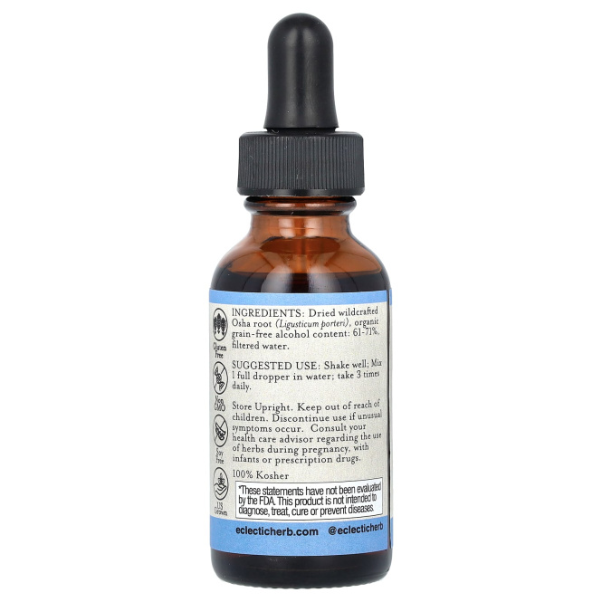 Eclectic Herb, Herb, OSHA, 30 мл (1 жидк. унция)