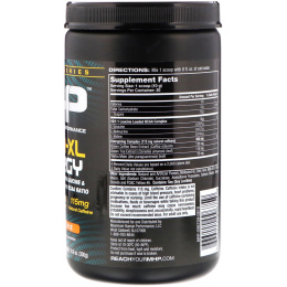 Maximum Human Performance, LLC, Премиальная серия, BCAA-XL, энергия, мандарин, 10,6 унций (300 г)