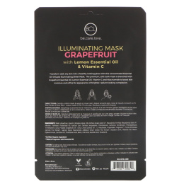 BCL, Be Care Love, Essential Oil Serum-Infused Facial Sheet Mask, Illuminating Grapefruit, 1 Mask