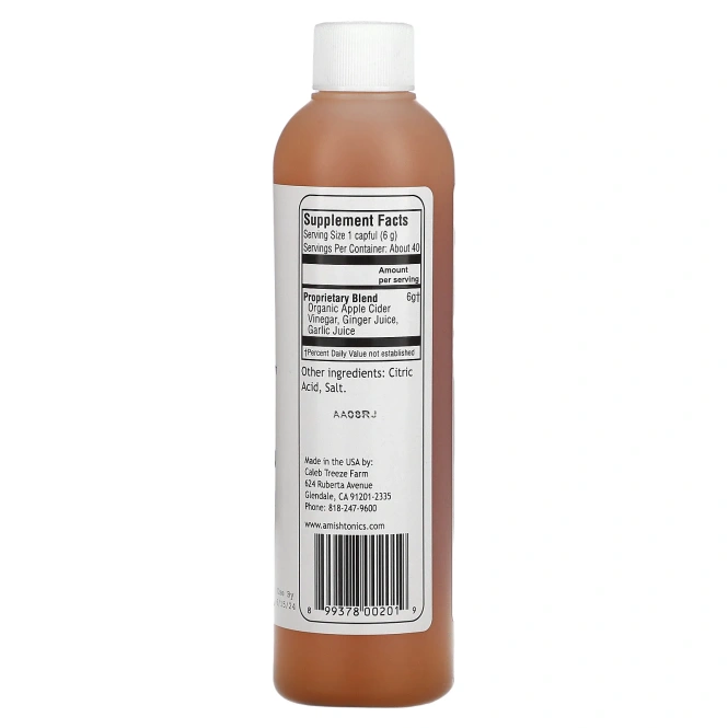 Caleb Treeze Organic Farm, Stops Acid Reflux, 8 жидких унций (237 мл)