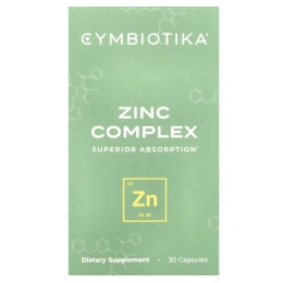 Cymbiotika, Zinc Complex, 30 капсул