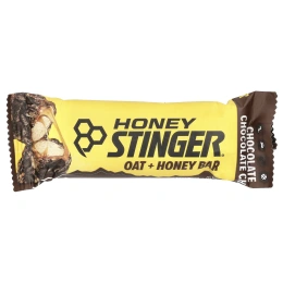 Honey Stinger, Овес + мед, шоколадная крошка, 12 батончиков, 42 г (1,48 унции)