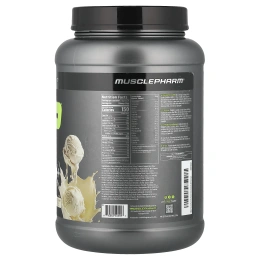 MusclePharm, Pro Series Protein+, насыщенный и сливочный ванильный вкус, 1,06 кг (2,3 фунта)