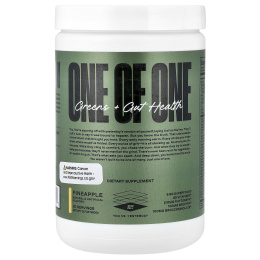 ONE OF ONE, Greens + Gut Health, ананас, 360 г (12,7 унции)
