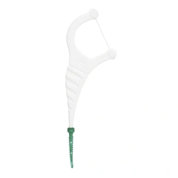 GuruNanda, Ultimate 2 in 1 Floss Picks, дикая мята, 40 шт.