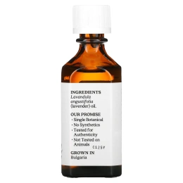 Aura Cacia, Чистое эфирное масло, лаванда, 59 мл (2 жидк. унц.)