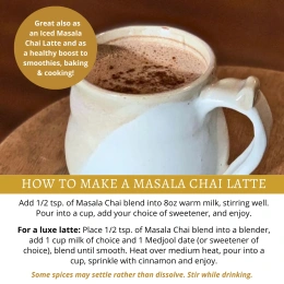 DelighTeas, Аюрведическая смесь чая масала, без кофеина, 113 г (4 унции)