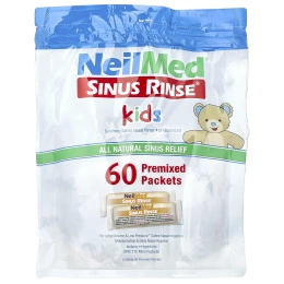 NeilMed, Для детей, Sinus Rinse®, для детей от 2 лет, 1 флакон, 60 пакетиков с готовой смесью