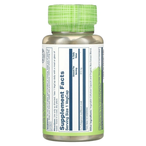 Solaray, Fo-Ti, 610 mg, 100 VegCaps