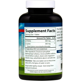 Carlson Labs, Pro•Rite, Пролин и Лизин, 180 таблеток