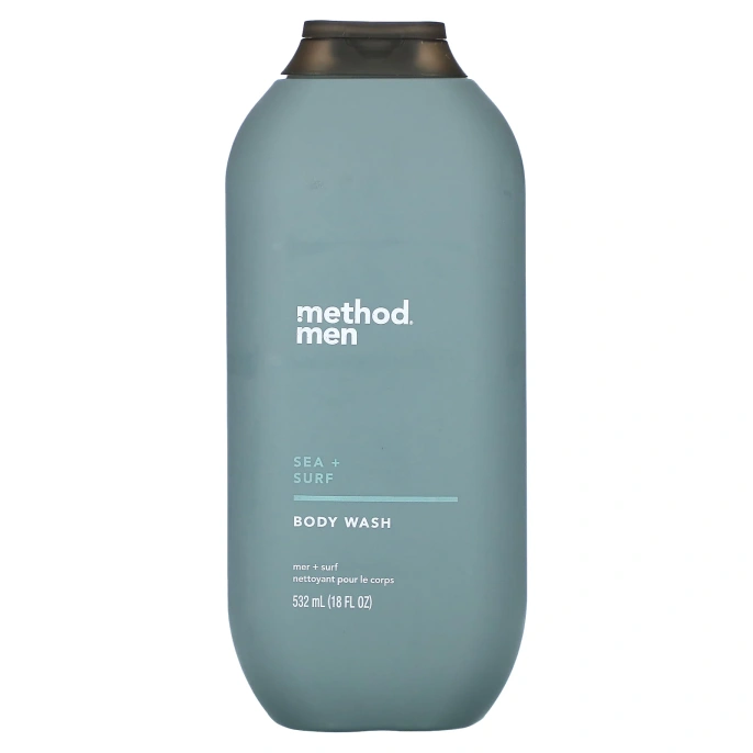 Method, Для мужчин, гель для душа, море + прибой, 532 мл