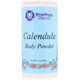 WiseWays Herbals, LLC, Calendula Body Powder, 3 oz (85 g)