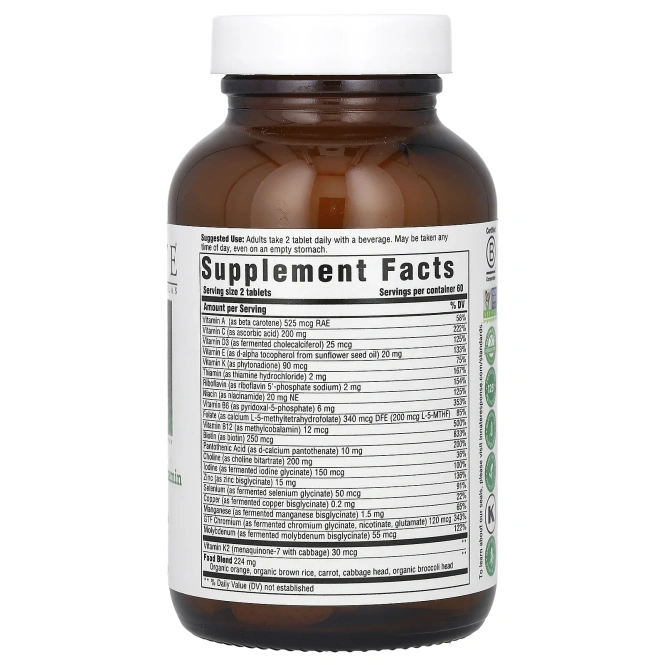 Innate Response Formulas, Мультивитаминный комплекс для мужчин 40+, не содержит железа, 120 таблеток