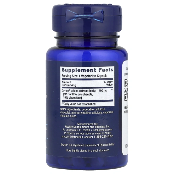 Life Extension, Cardio Peak ™, 30 вегетарианских капсул