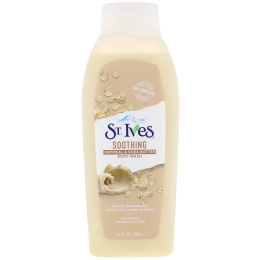 St. Ives, Nourish & Soothe, Oatmeal & Shea Butter Body Wash, 24 fl oz (709 ml)