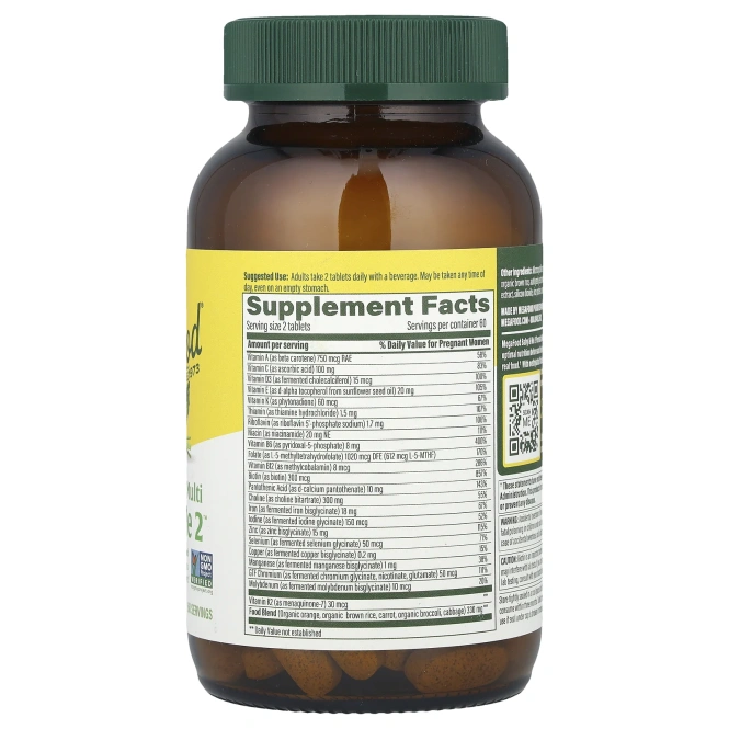 Витамины для беременных Baby & Me 2 MegaFood , 120 таблеток