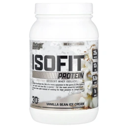 Nutrex Research, IsoFit® Protein, ванильное мороженое, 969 г (2,14 фунта)