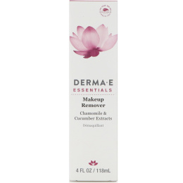 Derma E, Средство для удаления макияжа с ромашкой и экстрактом огурца, 4 ж. унц.(118 мл)