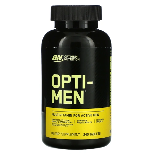 Optimum Nutrition, Opti-Men, Система оптимизации питательных веществ, 240 таблеток