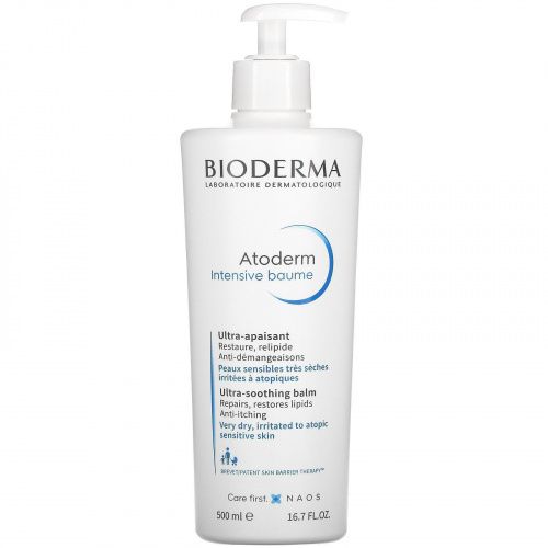 Bioderma, Atoderm, ультра-успокаивающий бальзам, 500 мл (16,7 жидк. Унции)