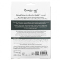 The Creme Shop, Fusion Beauty, тканевая маска, древесный уголь и лимонад, 5 шт., 125 г (4,40 унции)