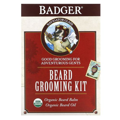 Badger Company, Комплект для ухода за бородой, Комплект 2 из предметов