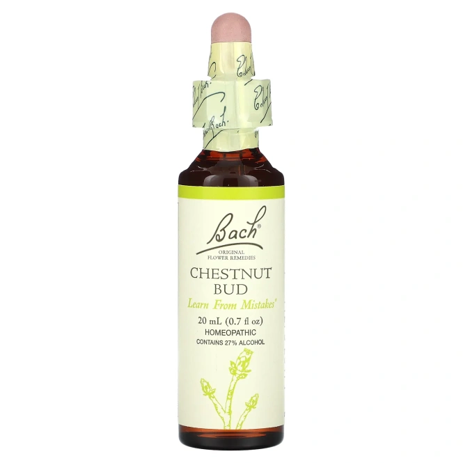 Bach, Original Flower Remedies, каштановые бутоны, 20 мл (0,7 жидк. унц.)