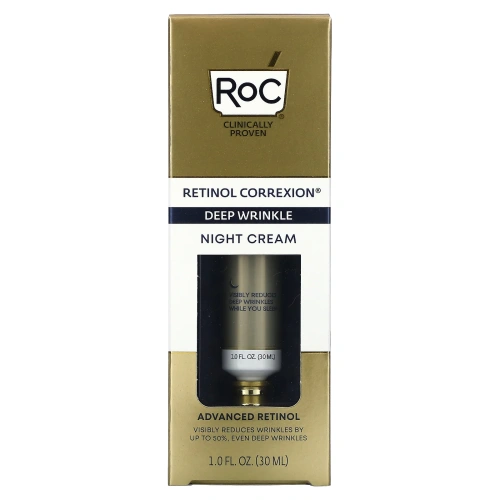 RoC, Retinol Correxion, ночной крем от глубоких морщин, 30 мл (1 жидк. унц.)