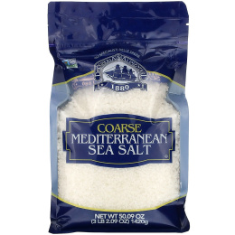 Drogheria & Alimentari, Coarse Ground Mediterranean Sea Salt, 50.09 oz (1420 g)