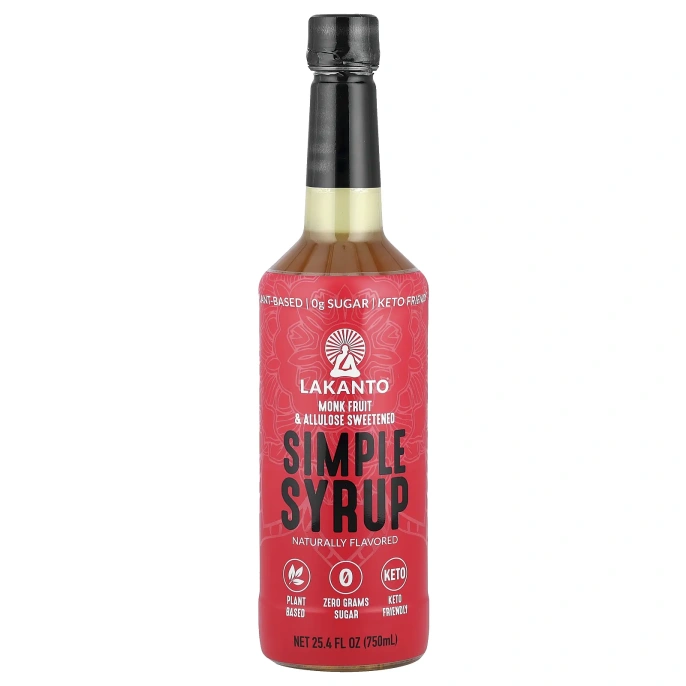 Lakanto, Простой сироп, 750 мл (25,4 жидк. Унции)