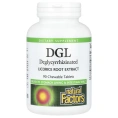 Natural Factors, Глицирризинат корня солодки, 90 жевательных таблеток