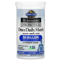 Garden of Life, Dr. Formulated Probiotics, Once Daily Men's, 30 вегетарианских капсул