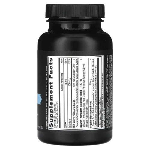 Ancient Nutrition, Пробиотики SBO - 60 капсул для мужчин