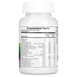 Nature's Plus, Source of Life, Animal Parade, жевательные мультивитамины с микроэлементами для детей, со вкусом винограда, 90 таблеток в форме животных