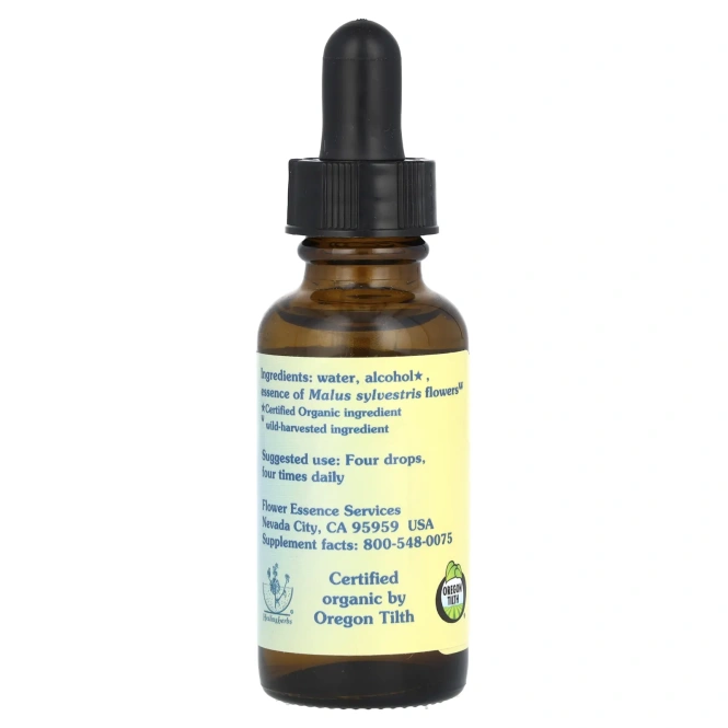 Flower Essence Services, Дикая яблоня, цветочная эссенция, 30 мл