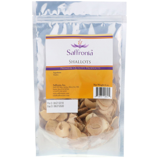 Saffronia Inc, Лук-шалот, 6 унций