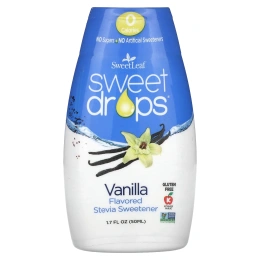 SweetLeaf Stevia, Sweet Drops, ваниль, 50 мл (1,7 жидк. Унции)