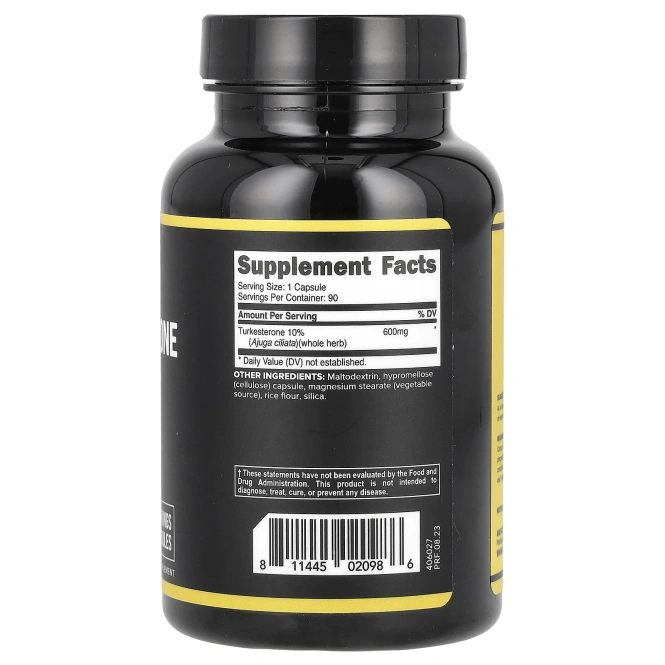 Primaforce, Туркестерон, 600 мг, 90 капсул