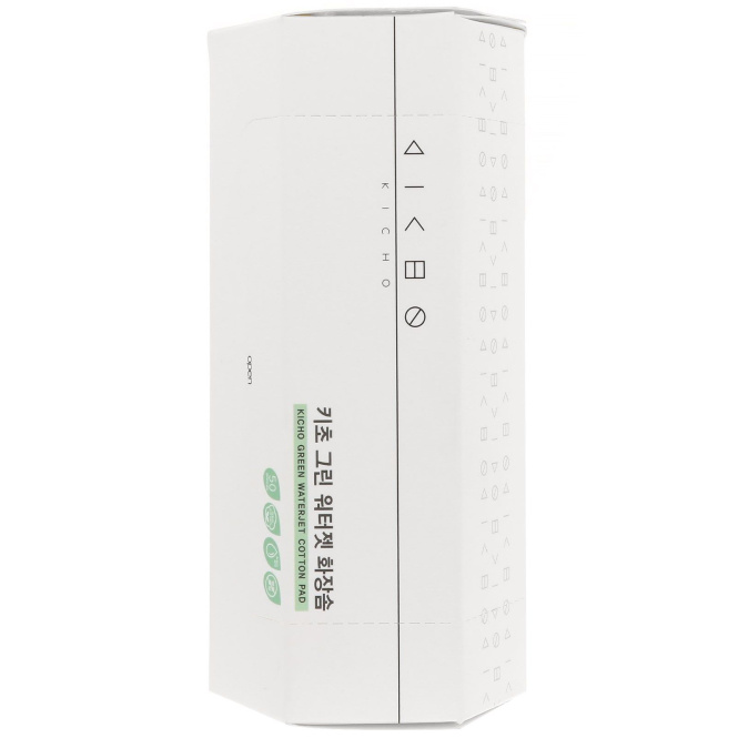 Kicho, Ватные диски Green Waterjet, 50 шт.