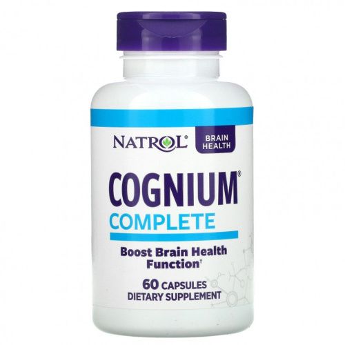 Natrol, Cognium Complete, 60 капсул
