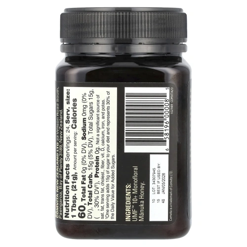 Comvita, мед манука, UMF 10+, 500 г (1,1 фунта)
