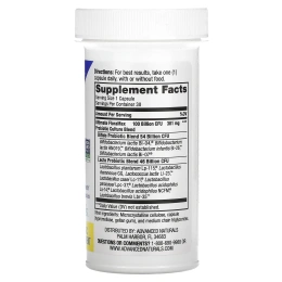 Advanced Naturals, Ultimate FloraMax, Advanced Care, 100 Billion Live Cultures, 30 Vegetable Capsules