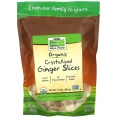 NOW Foods, Real Food, органические засахаренные кусочки имбиря, 340 г (12 унций)