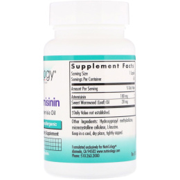 Nutricology, Super Artemisinin, 60 вегетарианских капсул