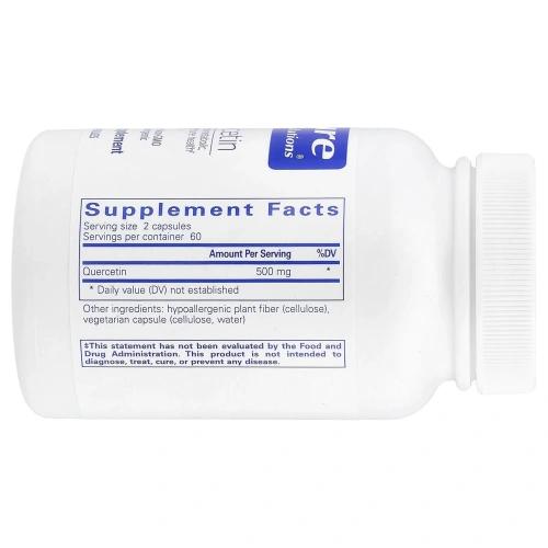 Pure Encapsulations, Кверцетин, 120 капсул