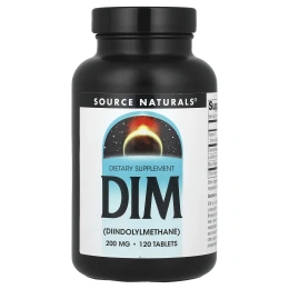 Source Naturals, DIM (200 мг) 120 таблеток