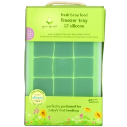 i play Inc., Fresh Baby Food Freezer Tray, 1 Tray, 15 Portions - 1 oz (28 ml) Cubes Each