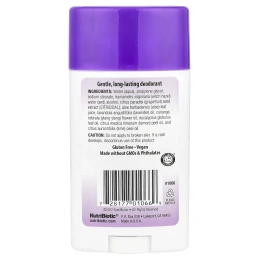 NutriBiotic, Дезодорант, лаванда, 75 г (2,6 унции)