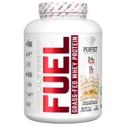 PERFECT Sports, Ultra Fuel, сывороточный протеин травяного откорма, ванильное мороженое, 1,82 кг (4 фунта)